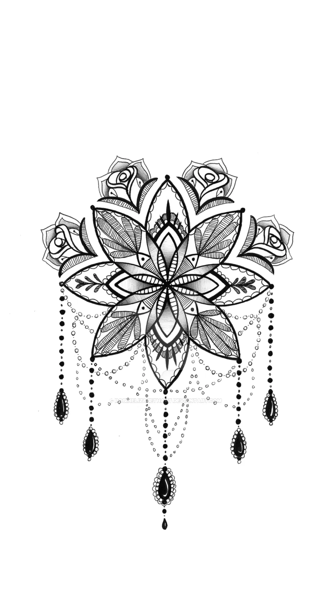 Abstract flower